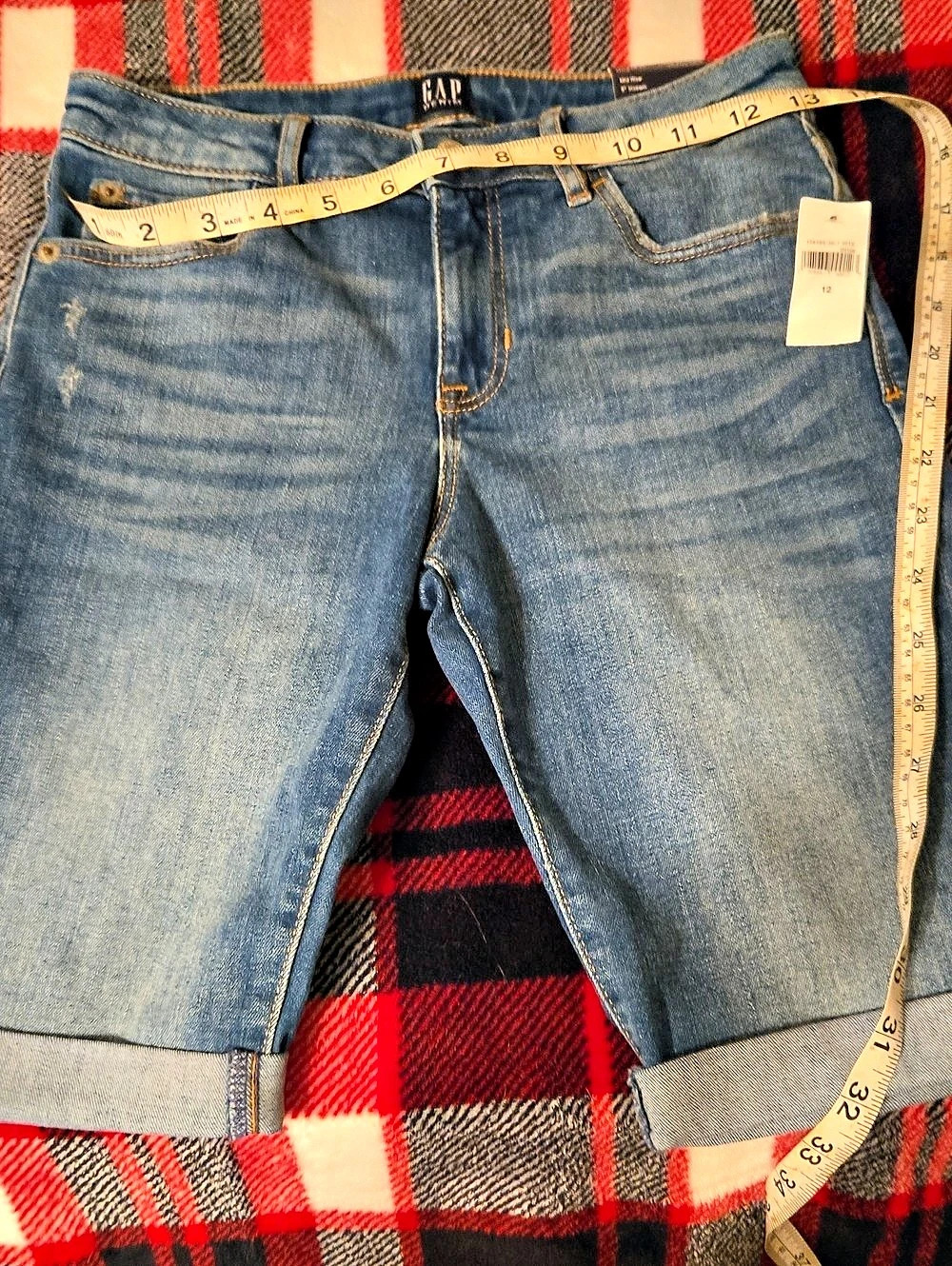 Gap Denim Shorts Size 10 NWT